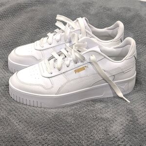 Puma platform tennis shoes